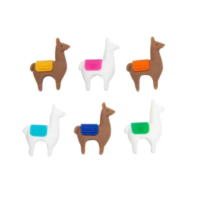 Winkee Llama Glass markers silicone 6 stuks