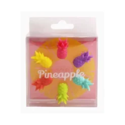 Winkee Pineapple Glass markers silicone 6 stuks
