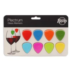 Winkee Plectrum Glass Markers silicone 8 stuks
