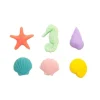 Winkee Seashell Glass markers silicone 6 stuks