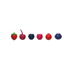 Winkee Wild Berry Glass markers silicone 6 stuks