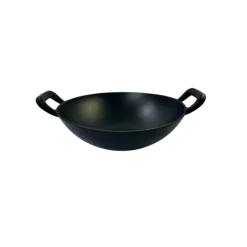 1821 wok ø 32 cm gietijzer zwart