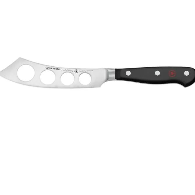 Wüsthof Classic kaasmes met gaten 14 cm messenstaal