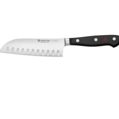 Wüsthof Classic Santoku koksmes met kuiltjes 14 cm messenstaal