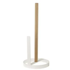 Yamazaki Tosca keukenrolhouder staal wit