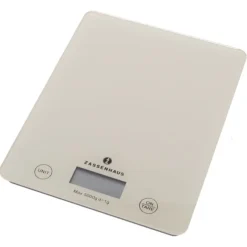 Zassenhaus Balance keukenweegschaal 5 kg crème