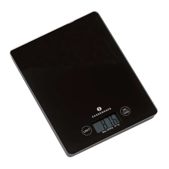Zassenhaus Balance USB-C keukenweegschaal 5 kg zwart