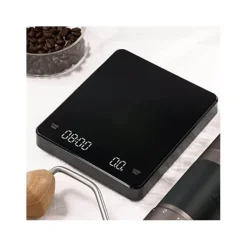 Zassenhaus Expert digitale koffieweegschaal met timer 3 kg zwart