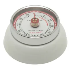 Zassenhaus Timer Speed kookwekker ø 7 cm metaal wit