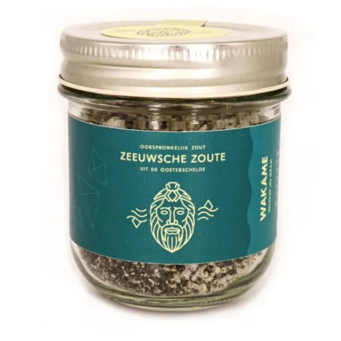Zeeuwsche Zoute Wakame 100 gram in glazen pot