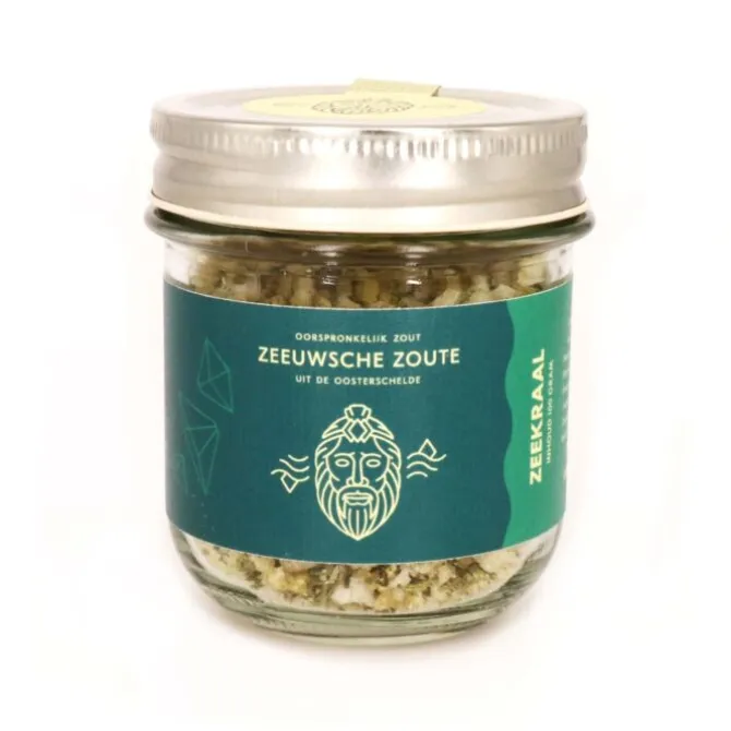 Zeeuwsche Zoute Zeekraal 100 gram in glazen pot