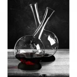 Zieher Eddy decanteerkaraf met siliconen voet 2,3 liter glas