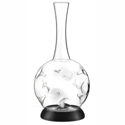 Zieher Eddy decanteerkaraf met siliconen voet 2,3 liter glas