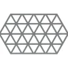 Zone Denmark Triangles onderzetter 24 x 14 cm silicone grijs