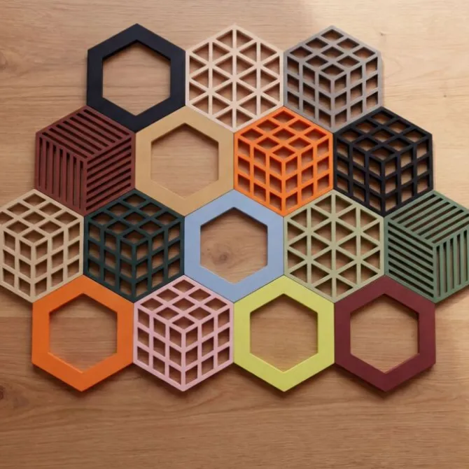 Zone Denmark Trivet Bold onderzetter silicone black