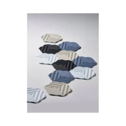 Zone Denmark Trivet Fold onderzetter 16 x 14 cm silicone lichtblauw
